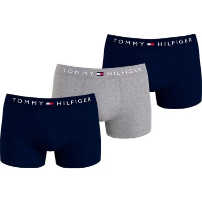 боксерки,мъжко,бельо,tommy,hilfiger,um0um03908,trunk,boxers,3,units,multicolor,(desert,sky,grey,heather,desert,sky)