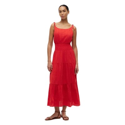 рокля,дамски,поли,и,рокли,tommy,hilfiger,ww0ww51052,sleeveless,long,dress,red,(fireworks)