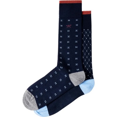 чорапи,мъжки,чорапи,дамски,чорапи,hackett,hmu300093,socks,2,pairs,blue,(ink,blue)