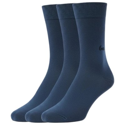 чорапи,мъжки,чорапи,дамски,чорапи,be,lenka,crew,essentials,barefoot,socks,3,pairs,blue,(dark,blue)