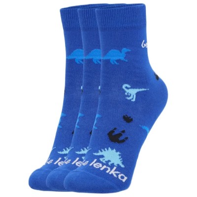 чорапи,мъжки,чорапи,дамски,чорапи,be,lenka,dinosaur,crew,barefoot,socks,3,pairs,blue,(blue)