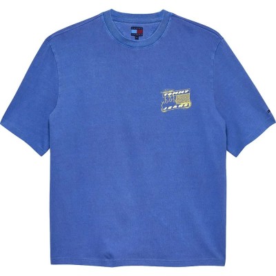 тениска,мъжки,тениски,дамски,тениски,tommy,jeans,90´s,bubble,flag,short,sleeve,t,shirt,blue,(fizzy,blue)
