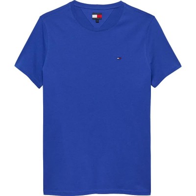 тениска,мъжки,тениски,дамски,тениски,tommy,jeans,original,ultra,slim,fit,short,sleeve,t,shirt,blue,(fizzy,blue)