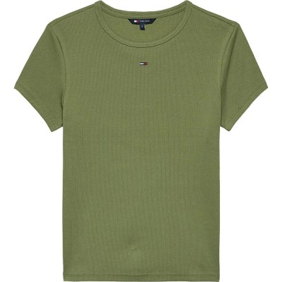 тениска,мъжки,тениски,дамски,тениски,tommy,jeans,dw0dw17383,short,sleeve,t,shirt,green,(bay,leaf)