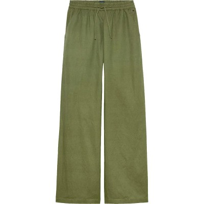 дънки,мъжки,панталони,дамски,панталони,tommy,jeans,dw0dw22285,linen,pants,green,(bay,leaf)