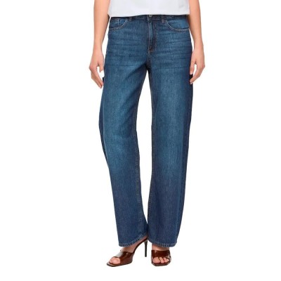 дънки,мъжки,панталони,дамски,панталони,vila,palma,wide,leg,jeans,blue,(dark,blue,denim)
