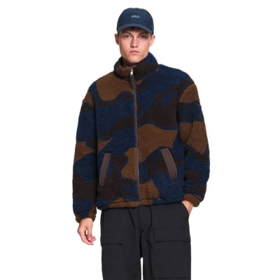 блуза,мъжки,пуловери,aigle,aiw26mfle007,full,zip,sweatshirt,multicolor,(navy,jq)