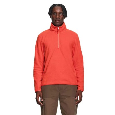 блуза,мъжки,пуловери,aigle,aiw26mfle009,half,zip,sweatshirt,orange,(clay)