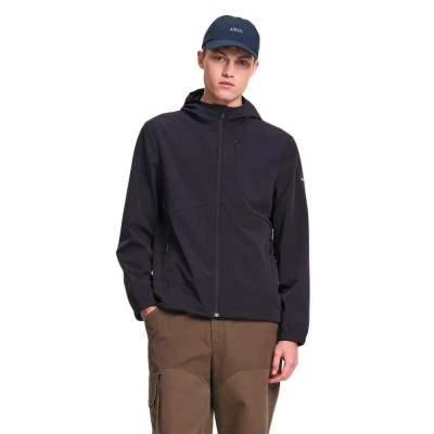 блуза,мъжки,пуловери,aigle,aiw26mfle011,full,zip,sweatshirt,black,(black)