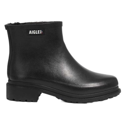 обувки,дамски,боти,мъжки,боти,aigle,fulfeel,low,fur,boots,black,(black)