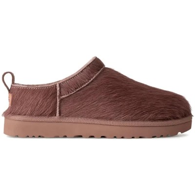 обувки,дамски,боти,мъжки,боти,ugg,classic,micro,calf,hair,boots,brown,(caribou)