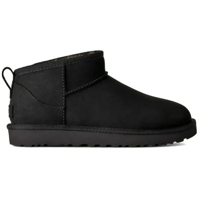 обувки,дамски,боти,мъжки,боти,ugg,classic,ultra,mini,nubuck,boots,black,(black)