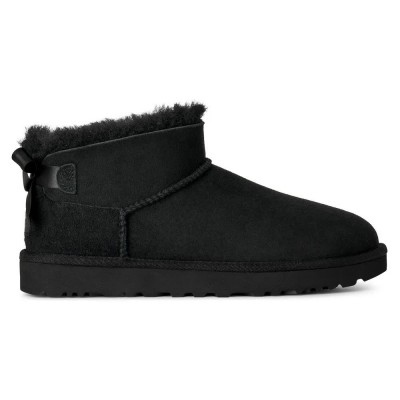 обувки,дамски,боти,мъжки,боти,ugg,ultra,mini,bailey,bow,boots,black,(black)