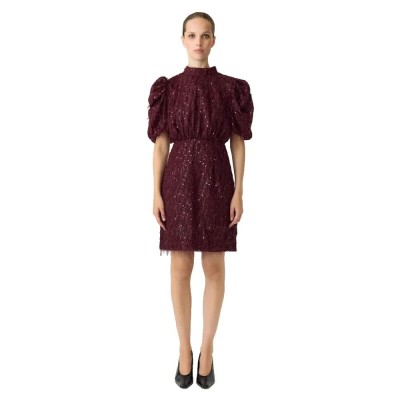 рокля,дамски,поли,и,рокли,yas,ilza,short,sleeve,short,dress,purple,(port,royale)