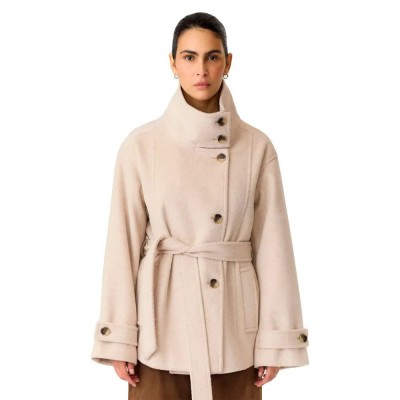 яке,мъжки,якета,дамски,якета,и,палта,yas,karine,jacket,beige,(oatmeal,detail,melange)