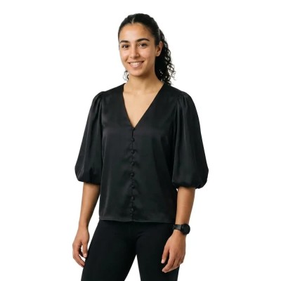 дамски,блузи,yas,pella,3,4,sleeve,blouse,black,(black)