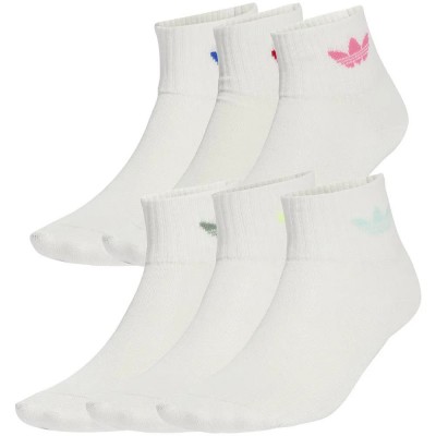 чорапи,мъжки,чорапи,дамски,чорапи,adidas,originals,ankle,socks,6,units,white,(lucid,pink,better,scarlet,signal,green,bright,yellow)