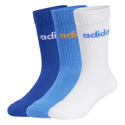 чорапи,мъжки,чорапи,дамски,чорапи,adidas,linear,crew,socks,3,units,blue,(white,ray,blue,team,royal,blue)