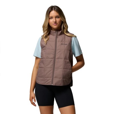 елек,дамски,жилетки,columbia,sienna,hill™,quilted,vest,brown,(iron)