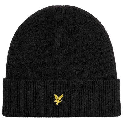 юношеска,шапка,всички,шапки,lyle,&,scott,heb2103v,junior,beanie,black,(jet,black)