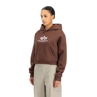 суичър,дамски,блузи,alpha,industries,basic,pp,hoodie,brown,(powder,brown)