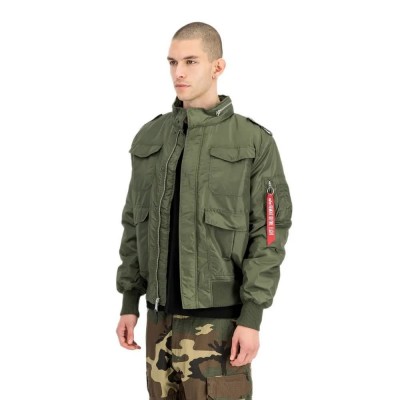 яке,мъжки,якета,дамски,якета,и,палта,alpha,industries,m,65,hybrid,sherpa,jacket,green,(dark,olive)