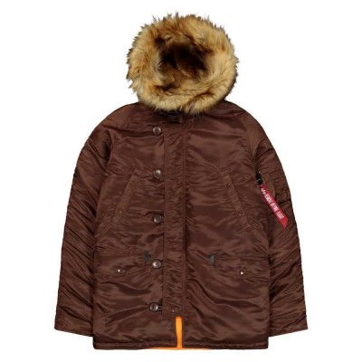 палто,мъжки,якета,alpha,industries,n,3b,vf59,coat,brown,(powder,brown)