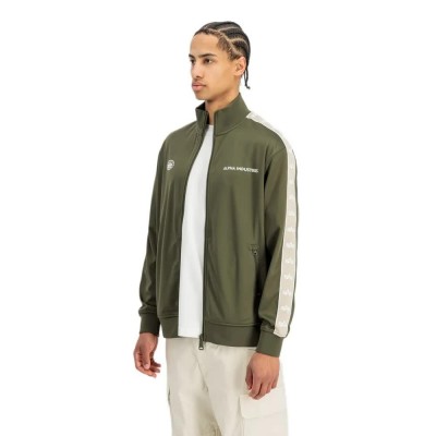 яке,мъжки,якета,дамски,якета,и,палта,alpha,industries,track,tricot,jacket,green,(dark,olive)