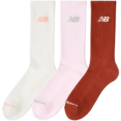 чорапи,мъжки,чорапи,дамски,чорапи,new,balance,everyday,crew,socks,3,pairs,multicolor,(brown)