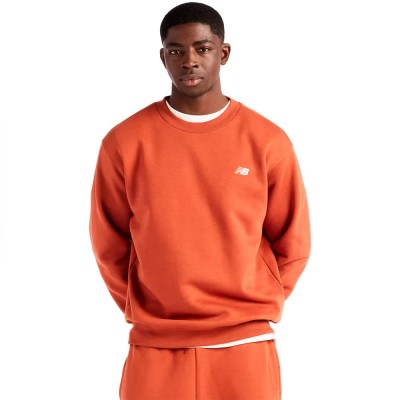 блуза,мъжки,пуловери,new,balance,sport,essentials,sweatshirt,orange,(brown)