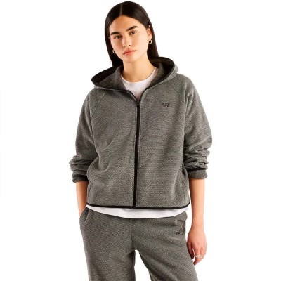 блуза,дамски,блузи,new,balance,textured,full,zip,sweatshirt,grey,(black)
