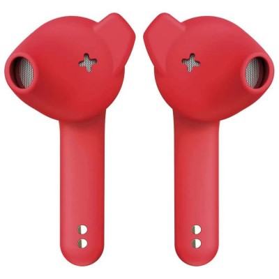 слушалки,слушалки,defunc,music,tws,wireless,earphones,refurbished,red,(red)