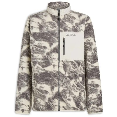 блуза,мъжки,пуловери,o´neill,must,have,high,pile,full,zip,sweatshirt,grey,(grey,mountain,landscape)