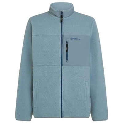 блуза,мъжки,пуловери,o´neill,must,have,high,pile,full,zip,sweatshirt,blue,(murky,water)