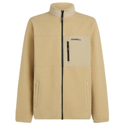 блуза,мъжки,пуловери,o´neill,must,have,high,pile,full,zip,sweatshirt,beige,(olive,blush)