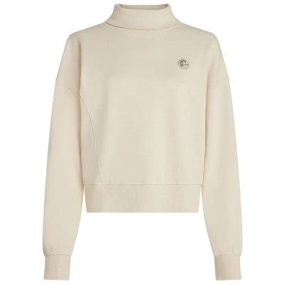 блуза,дамски,блузи,o´neill,o´riginals,high,neck,sweatshirt,beige,(linen,white)