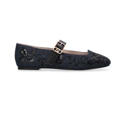 обувки,дамски,обувки,liu·jo,brigitte,11,ballet,pumps,blue,(dark,denim)