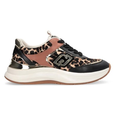 маратонки,мъжки,маратонки,дамски,маратонки,liu·jo,stardust,01,trainers,brown,(leopard)