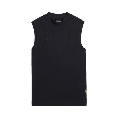 тениска,мъжки,тениски,дамски,тениски,g,star,d30742,e299,sleeveless,high,neck,t,shirt,black,(dark,black)
