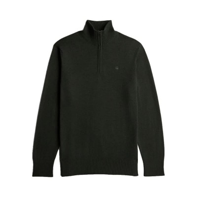 блуза,мъжки,пуловери,дамски,пуловери,g,star,the,olivier,half,zip,sweater,green,(asfalt,heather)