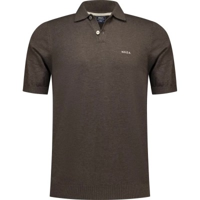 дамски,блузи,с,яка,мъжки,блузи,с,яка,nza,new,zealand,26fn186,short,sleeve,polo,brown,(light,brown,melange)