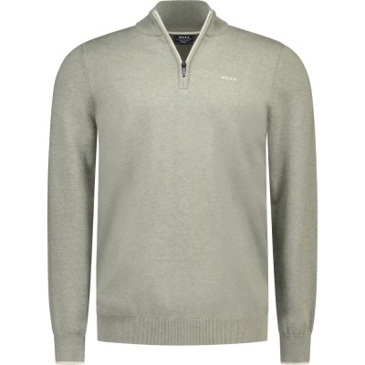блуза,мъжки,пуловери,дамски,пуловери,nza,new,zealand,26fn465,half,zip,sweater,green,(faded,army,melange)