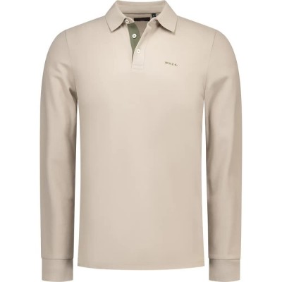 дамски,блузи,с,яка,мъжки,блузи,с,яка,nza,new,zealand,26gn201,long,sleeve,polo,beige,white,(tan,sand)