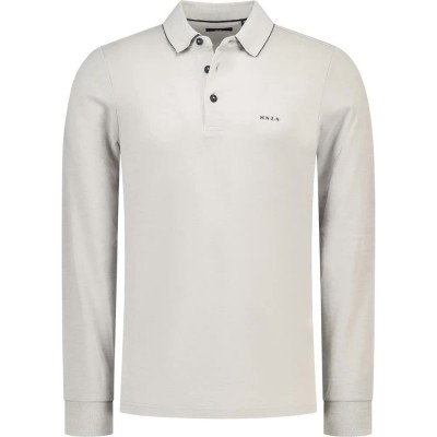 дамски,блузи,с,яка,мъжки,блузи,с,яка,nza,new,zealand,26gn206,long,sleeve,polo,white,(scouting,green,melange)