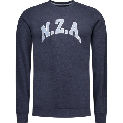 блуза,мъжки,пуловери,nza,new,zealand,26gn303,sweatshirt,blue,(oxford,navy,melange)