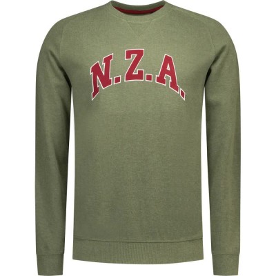 блуза,мъжки,пуловери,nza,new,zealand,26gn303,sweatshirt,green,(scouting,green,melange)