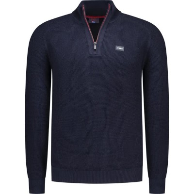 блуза,мъжки,пуловери,дамски,пуловери,nza,new,zealand,26gn491,half,zip,sweater,blue,(oxford,navy,melange)