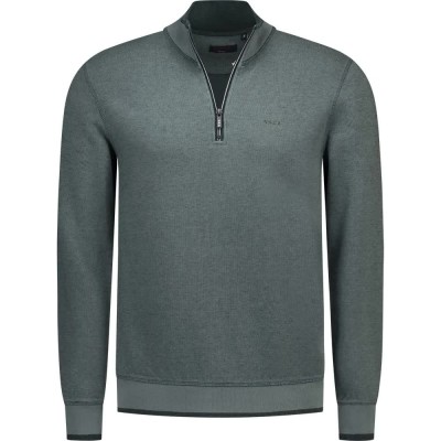 блуза,мъжки,пуловери,nza,new,zealand,26hn309,half,zip,sweatshirt,grey,(dark,hunter,melange)