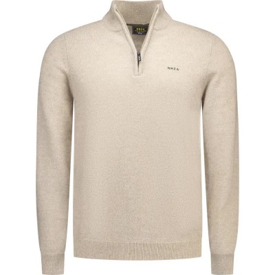 блуза,мъжки,пуловери,дамски,пуловери,nza,new,zealand,26hn418,half,zip,sweater,beige,(tan,sand,melange)