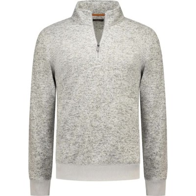 блуза,мъжки,пуловери,nza,new,zealand,26kn340,half,zip,sweatshirt,grey,(kit,melange)